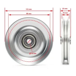 Aluminium Kabelkatrollen