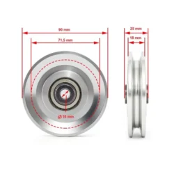 Aluminium Kabelkatrollen