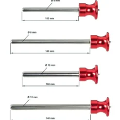 Aluminium Magneetpinnen