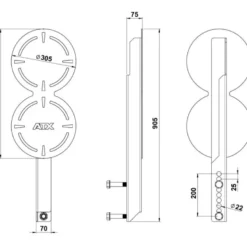 ATX Ball Target -⁠ Double