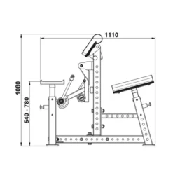 ATX Biceps Blaster BBM-⁠700