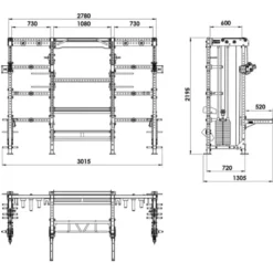 ATX Cable Cross Rack CCR-⁠600