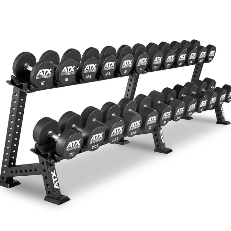 ATX Dumbbellrek met Aflegschalen