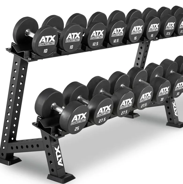 ATX Dumbbellrek met Aflegschalen
