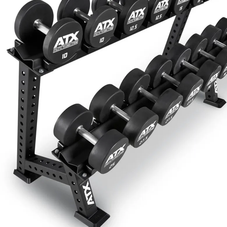 ATX Dumbbellrek met Aflegschalen