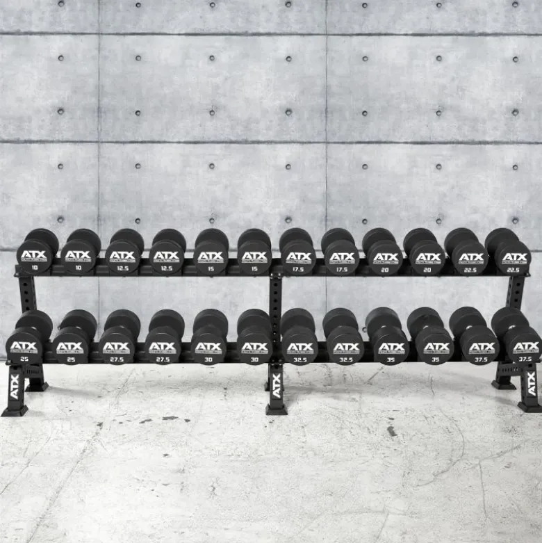 ATX Dumbbellrek met Aflegschalen