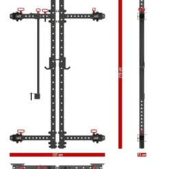 ATX Folding Wall Rack FBR-⁠750
