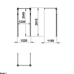 ATX Functional Wall Rig 700 - Basic