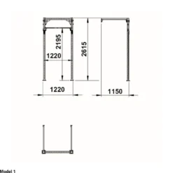 ATX Functional Wall Rig 700 -⁠ Standard