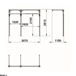 ATX Functional Wall Rig 700 -⁠ Standard