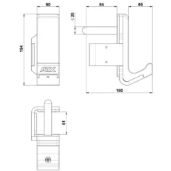 ATX J-⁠Hooks 600 2.0
