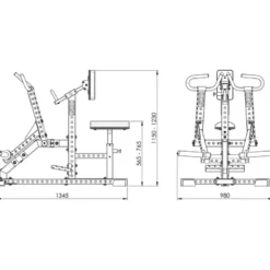 ATX Lateral Row Machine LRM-⁠720