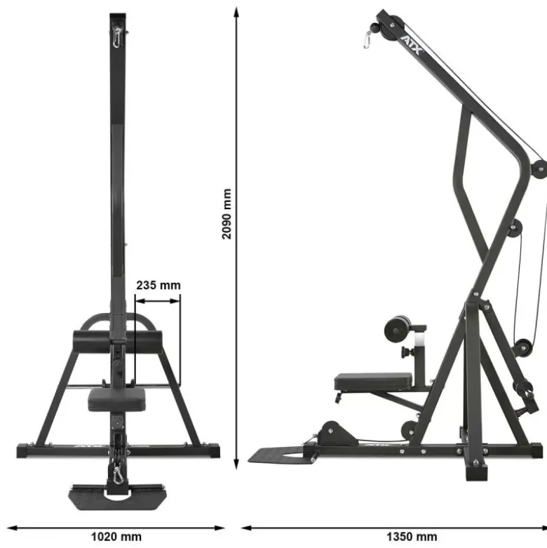 ATX Lat Machine LMZ-640