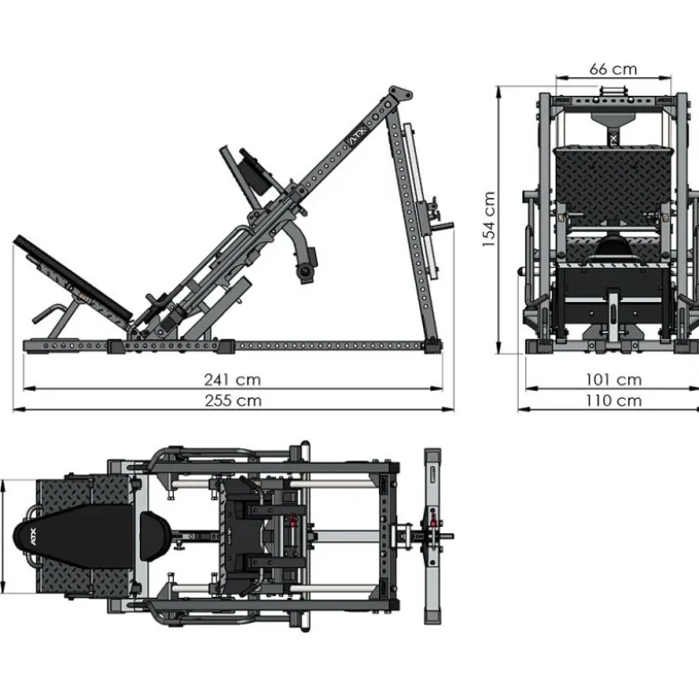 ATX Leg Press / Hack Squat BPR-790