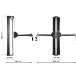 ATX Multifunctional Trainer -⁠ Wall Mounted