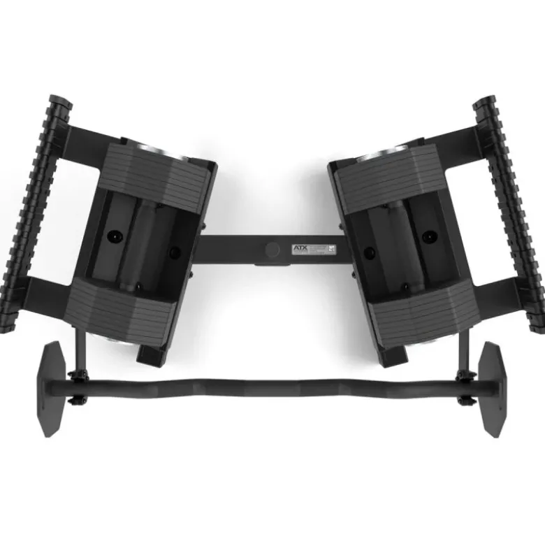 ATX Octa Dumbbells 2 x 36 kg + Curlstang + Opbergrek