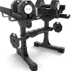 ATX Octa Dumbbells 2 x 36 kg + Curlstang + Opbergrek