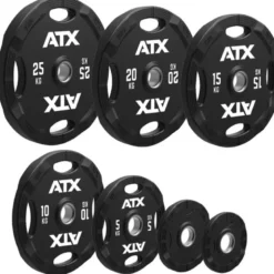 ATX Polyurethaan 4-Grip Halterschijven 50 mm