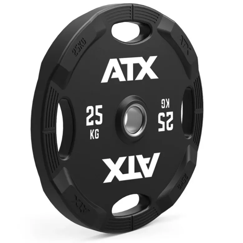 ATX Polyurethaan 4-Grip Halterschijven 50 mm