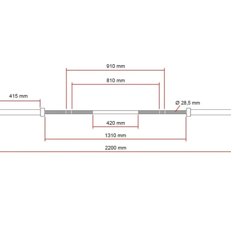 ATX Power Bar - Stainless Steel