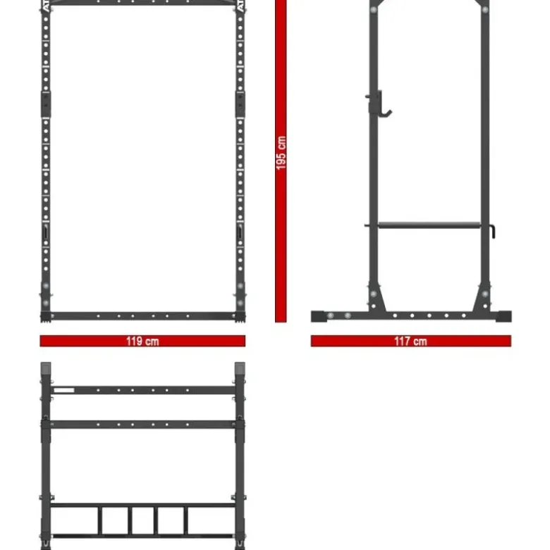 ATX Power Rack PRX-510 1.0