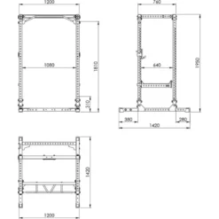ATX Power Rack PRX-⁠640