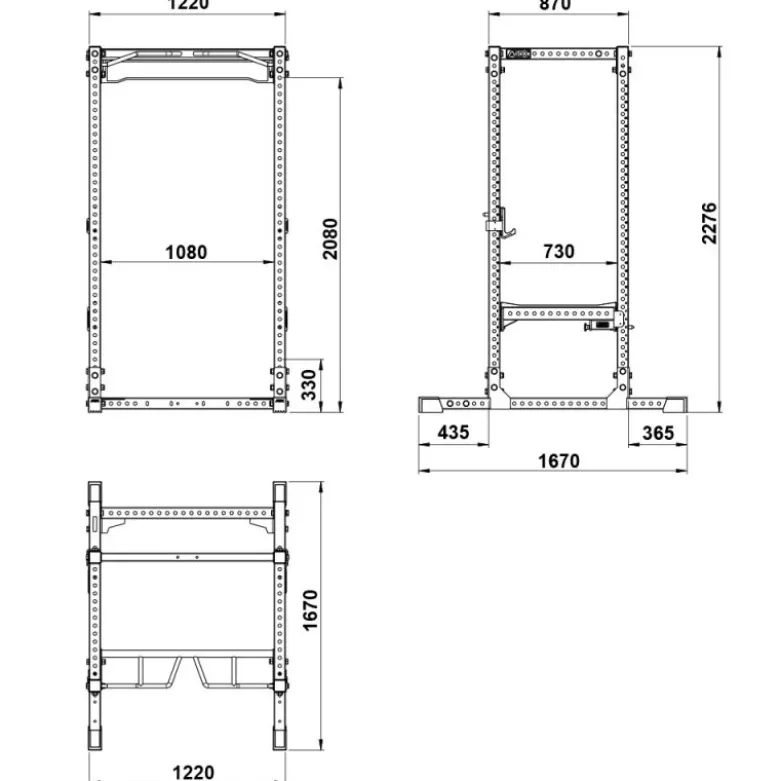 ATX Power Rack PRX-780 2.0