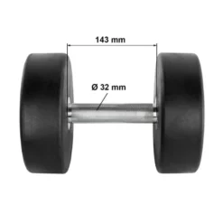 ATX Rubberen Dumbbells