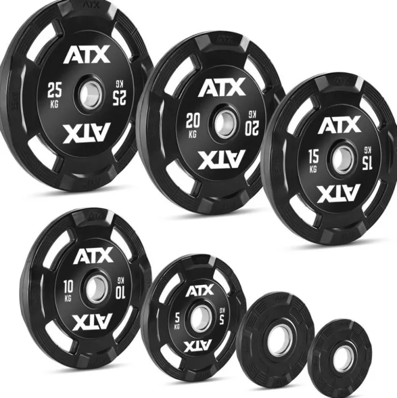 ATX Rubberen 4-Grip Halterschijven 50 mm