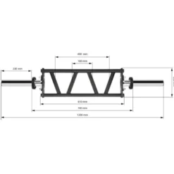 ATX Short Multi Grip Bar