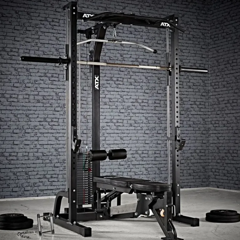 ATX Smith Machine MPX-620 + Lat Pulley met Gewichtstapel