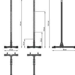 ATX Squat Stands SQS-650