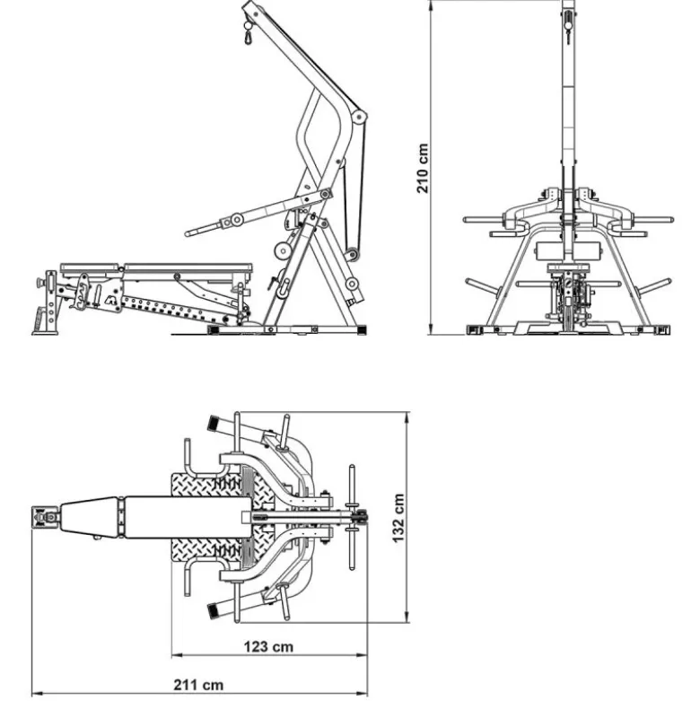 ATX Triplex Workout Station WSX-670