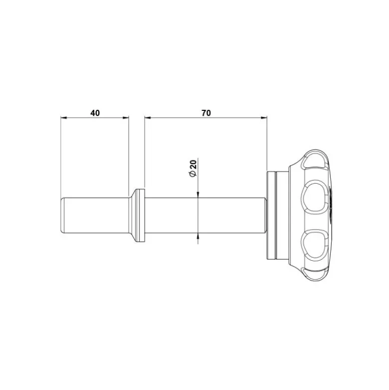 ATX Vergrendelpin voor Smith Machine Option
