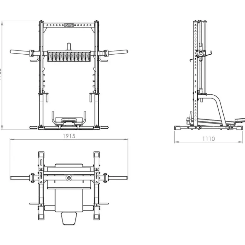 ATX Vertical Leg Press