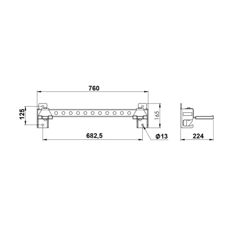 ATX Wall Storage Tube 500