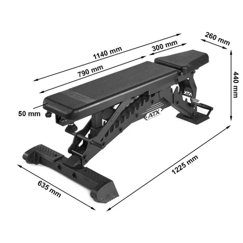 ATX Warrior Multi Bench MBX-750 2.0 - PU