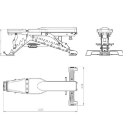 ATX Warrior Multi Bench MBX-760 2.0 - Slim