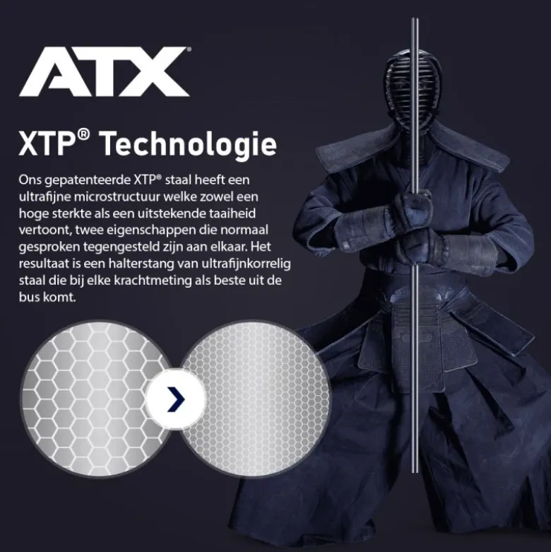 ATX XTP Power Bar - Bare Steel