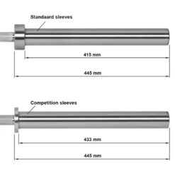 ATX XTP Power Bar - Bare Steel