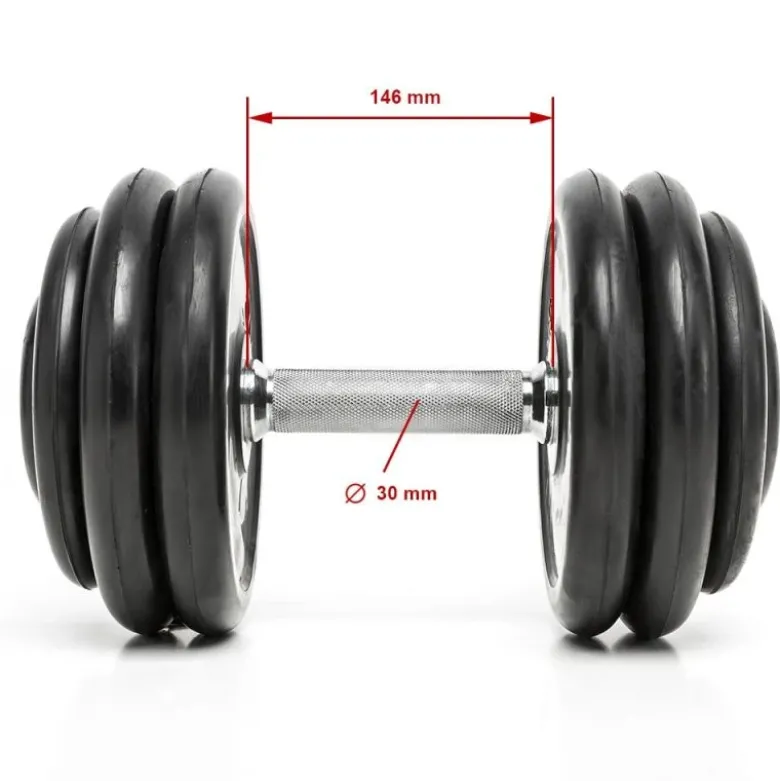 CHD Complete Set Rubber - 2 kg stappen
