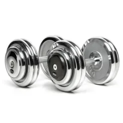 CHD Dumbbells Chroom -⁠ 2,5 kg stappen