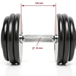 CHD Dumbbells Gietijzer - 1 kg stappen