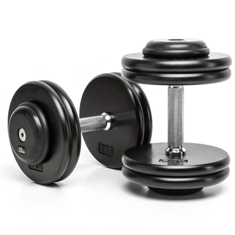 CHD Dumbbells Gietijzer - 2 kg stappen