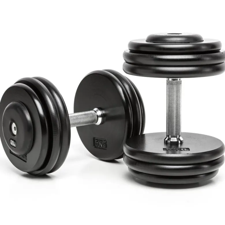 CHD Dumbbells Gietijzer - 2 kg stappen