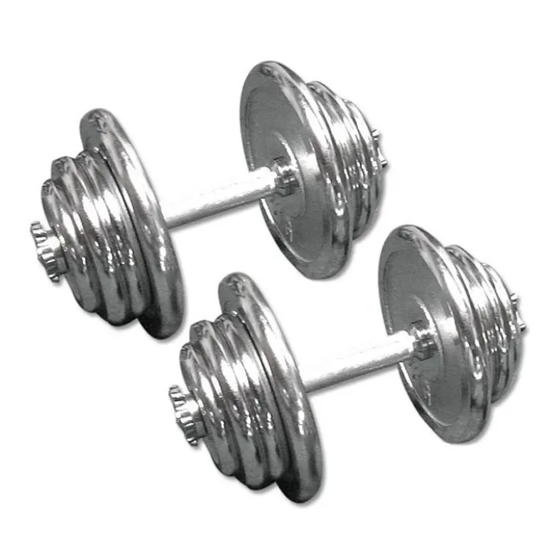 Chromen Dumbbell Set 2 x 25kg