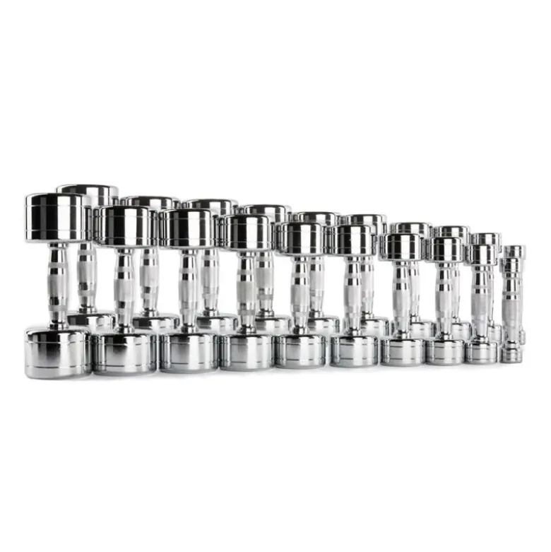 Chromen Trainingsgewichten Set 1 - 10 kg