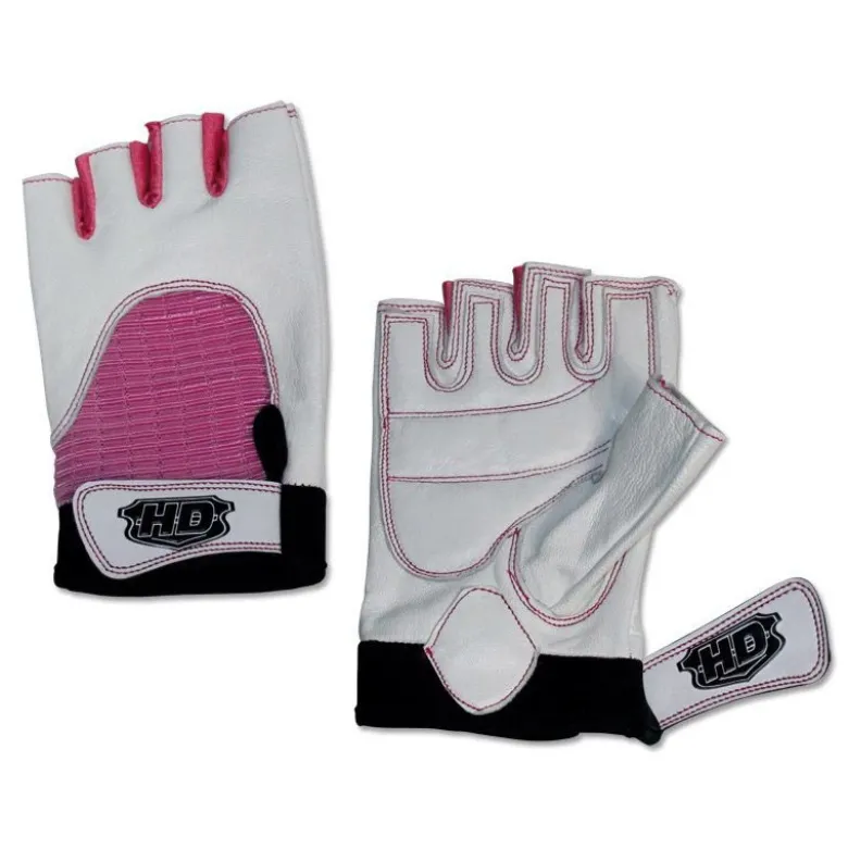 Fitness Handschoenen Dames White/Pink