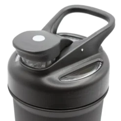 Fortex Stainless Steel 2-⁠in-⁠1 Shaker -⁠ Zwart