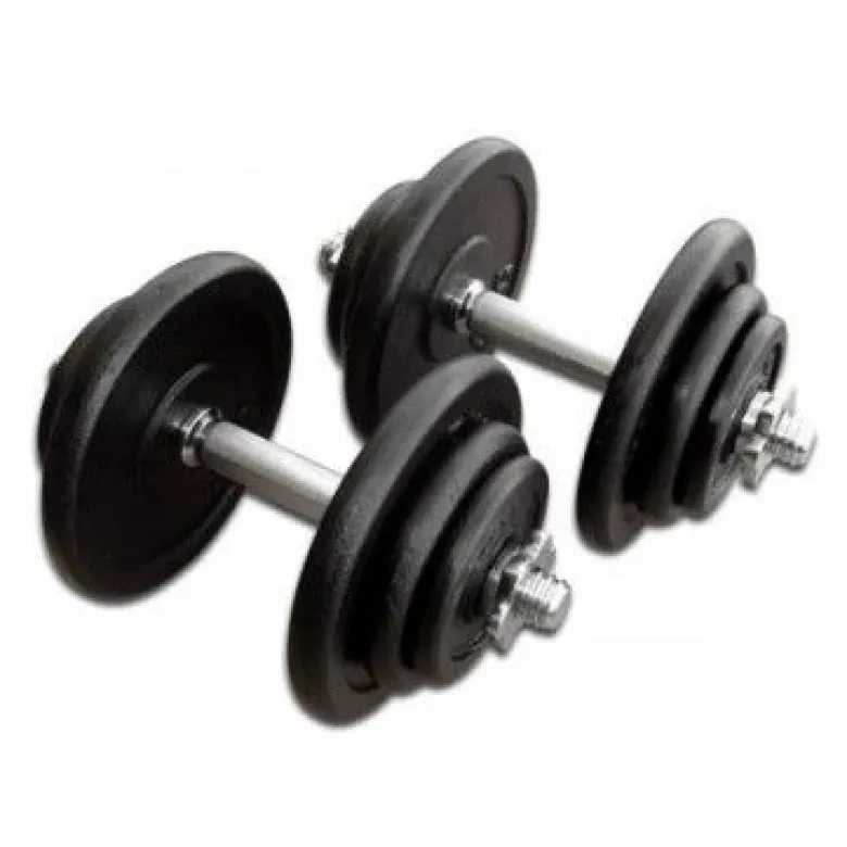 Gietijzeren Dumbbell Set 2 x 20kg